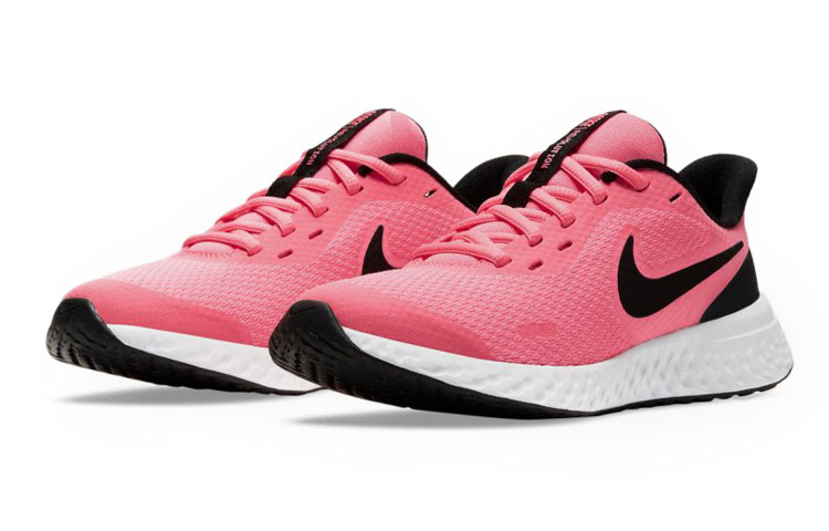 (Youth) Nike Revolution 5 Low-Top Pink/Black 圖 3