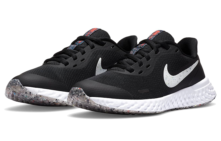 (Youth) Nike Revolution 5 SE 'Black White' 圖 3