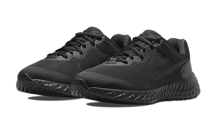 Lookbook (JR) Nike Revolution 6 4E Wide ''Schwarz Dunkelrauchgrau'' DN8207-001