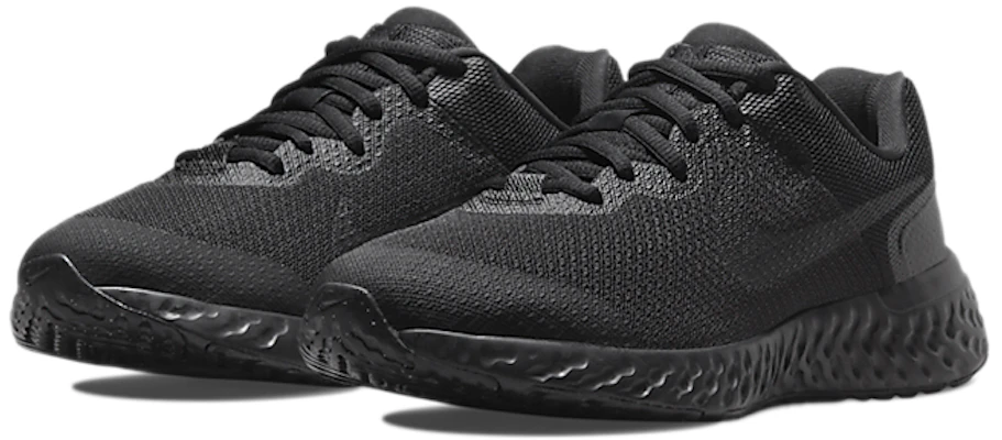 (JR) Nike Revolution 6 4E Wide ''Schwarz Dunkelrauchgrau'' DN8207-001 Lookbook (JR) Nike Revolution 6 4E Wide ''Schwarz Dunkelrauchgrau'' DN8207-001