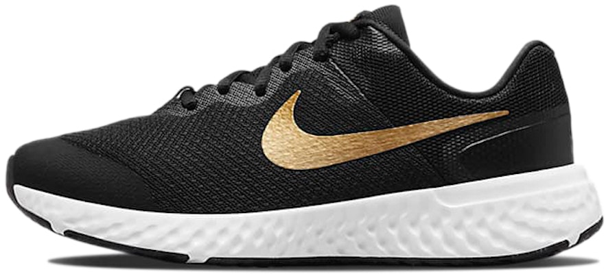 (JR) ナイキ レボリューション 6 4E ワイド 黒金 DN8207-002 Buy (JR) ナイキ レボリューション 6 4E ワイド 黒金 DN8207-002