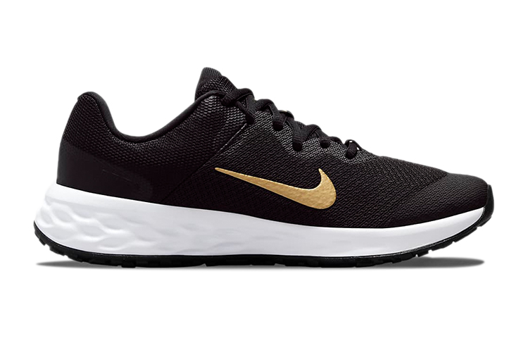 Order (JR) ナイキ レボリューション 6 ブラック/メタリックゴールド DD1096-002