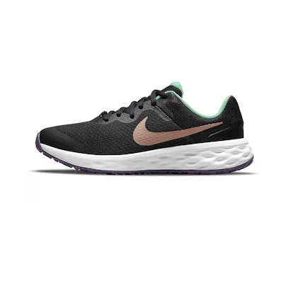 (Youth) Nike Revolution 6 'Black Mint Foam'