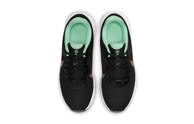 (Youth) Nike Revolution 6 'Black Mint Foam' 圖 4