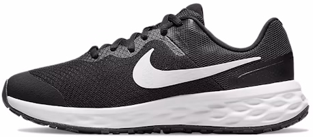(Youth) Nike Revolution 6 'Black White' DD1096-003 (Youth) Nike Revolution 6 'Black White' DD1096-003