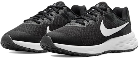 (JR) Nike Revolution 6 'Hitam Putih' DD1096-003 Lookbook (JR) Nike Revolution 6 'Hitam Putih' DD1096-003