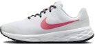 Buy (JR) Kasut Larian Jalan Nike Revolution 6 'White Gridiron Orange Sea Coral' DD1096-101