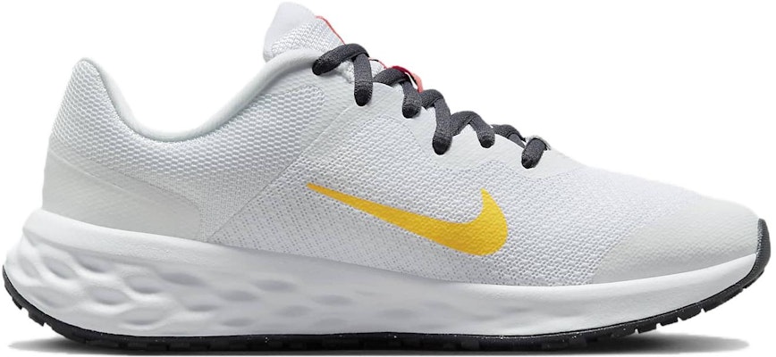 (JR) Kasut Larian Jalan Nike Revolution 6 'White Gridiron Orange Sea Coral' DD1096-101 Order (JR) Kasut Larian Jalan Nike Revolution 6 'White Gridiron Orange Sea Coral' DD1096-101