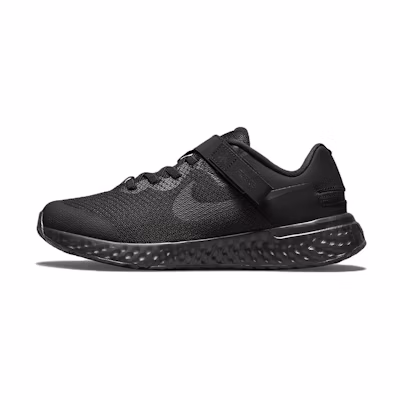 (Youth) Nike Revolution 6 FlyEase 4E 'Black Dark Smoke Grey'