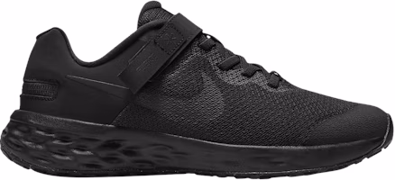 (Youth) Nike Revolution 6 FlyEase 'Black Dark Smoke Grey' DD1113-001 (Youth) Nike Revolution 6 FlyEase 'Black Dark Smoke Grey' DD1113-001