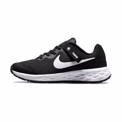 (Youth) Nike Revolution 6 FlyEase 'Black White'