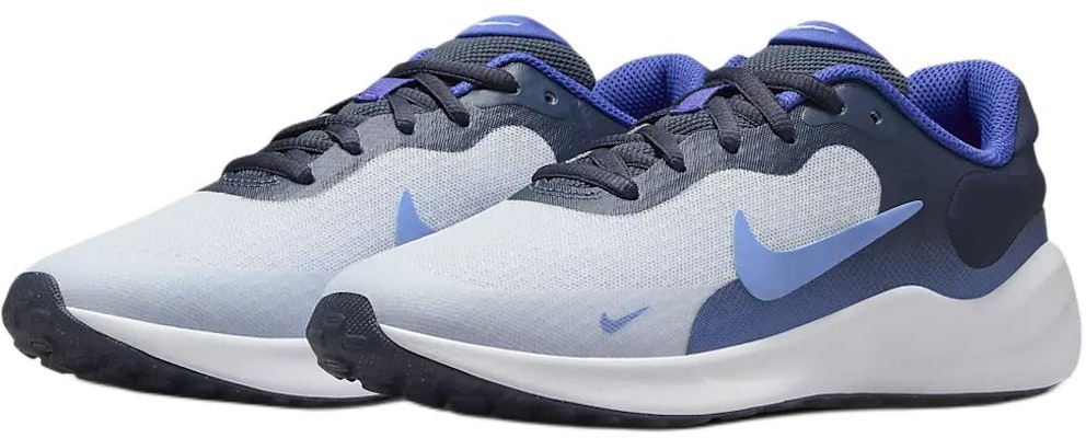 (Youth) Nike Revolution 7 'Football Grey Royal Pulse' FB7689-007 Lookbook (Youth) Nike Revolution 7 'Football Grey Royal Pulse' FB7689-007