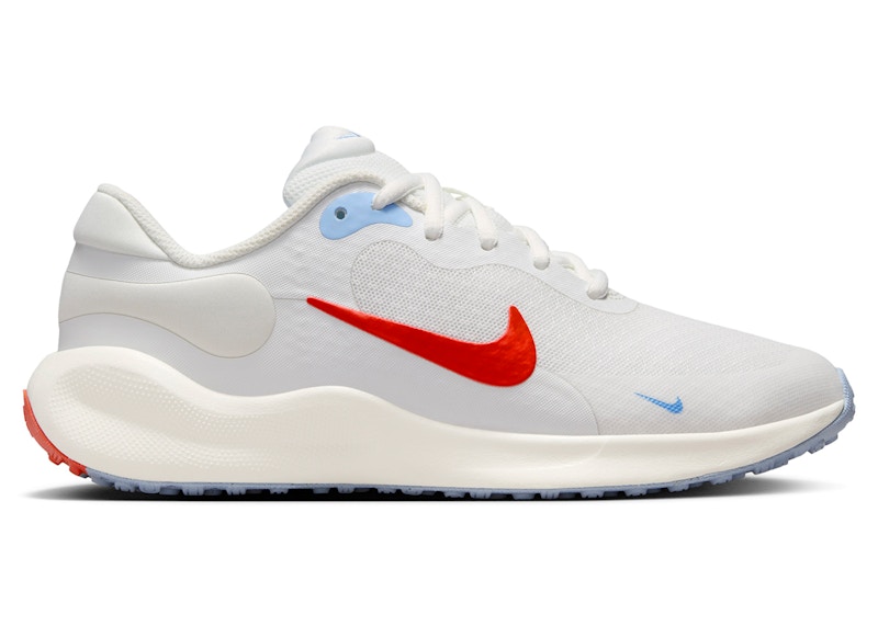 (Youth) Nike Revolution 7 'Summit White Picante Red' FB7689-104