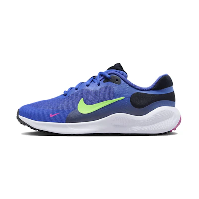 (Youth) Nike Revolution 7 'Ultramarine Lime Blast'
