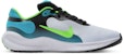 (Youth) Nike Revolution 7 Black/Football Gray/Aquamarine/Green Strike FB7689-005