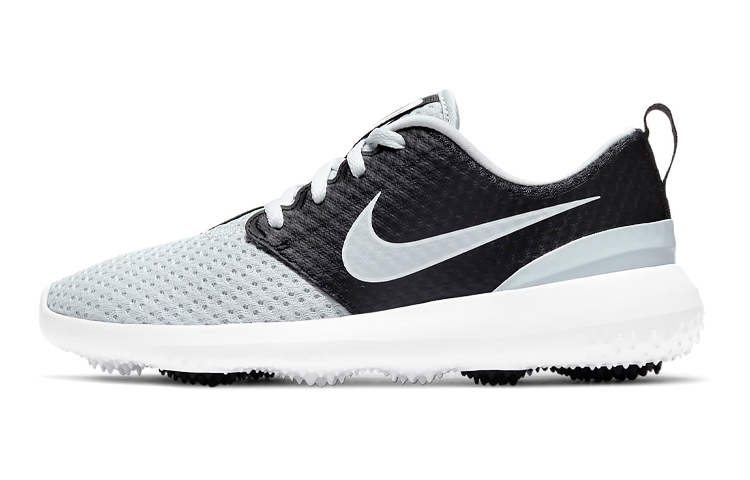 (Youth) Nike Roshe Golf 'Pure Platinum Black' 909250-015