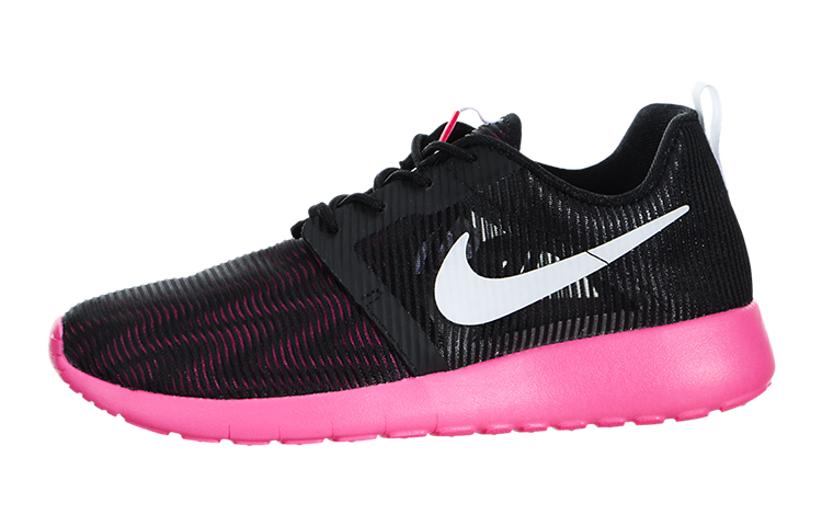 Buy Nike Roshe Run (GS) 輕便耐磨跑步鞋 黑粉