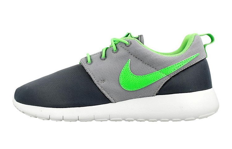 Buy (JR) 耐克 Roshe One 低帮/绿色 '灰色' 599728-025