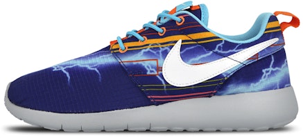 (Youth) Nike Roshe One Print 'Blue' 677782-401 (Youth) Nike Roshe One Print 'Blue' 677782-401