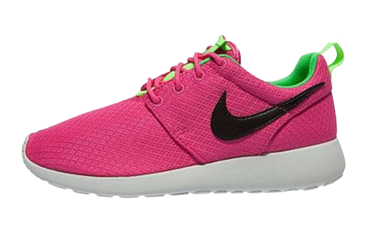 Buy 耐吉 Roshe Run (GS) 低筒路跑鞋 粉綠色