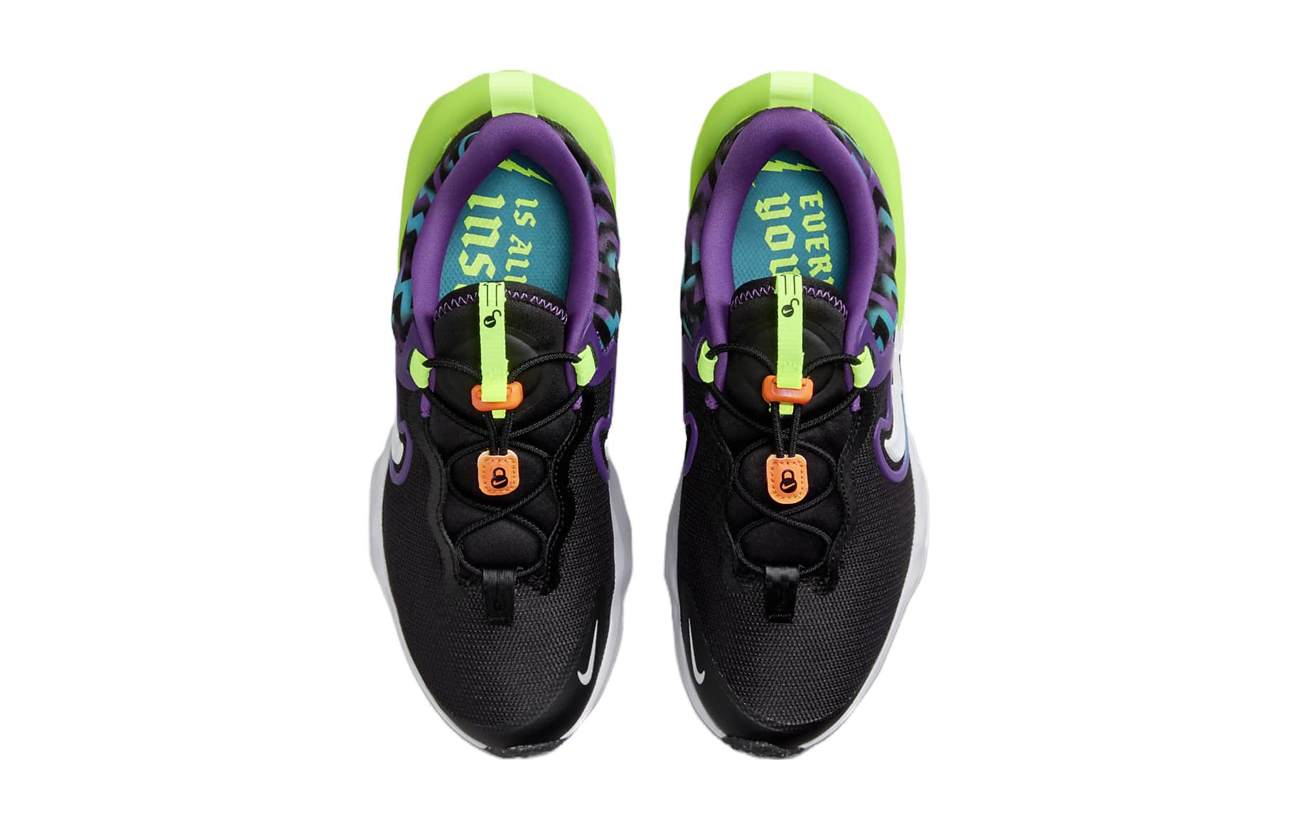 Shop (JR) ナイキ ランフロー イージーオン/オフ 黒青緑
(Nike Ran Furō Izī On/Ofu Kuro Ao Midori) DZ4490-001