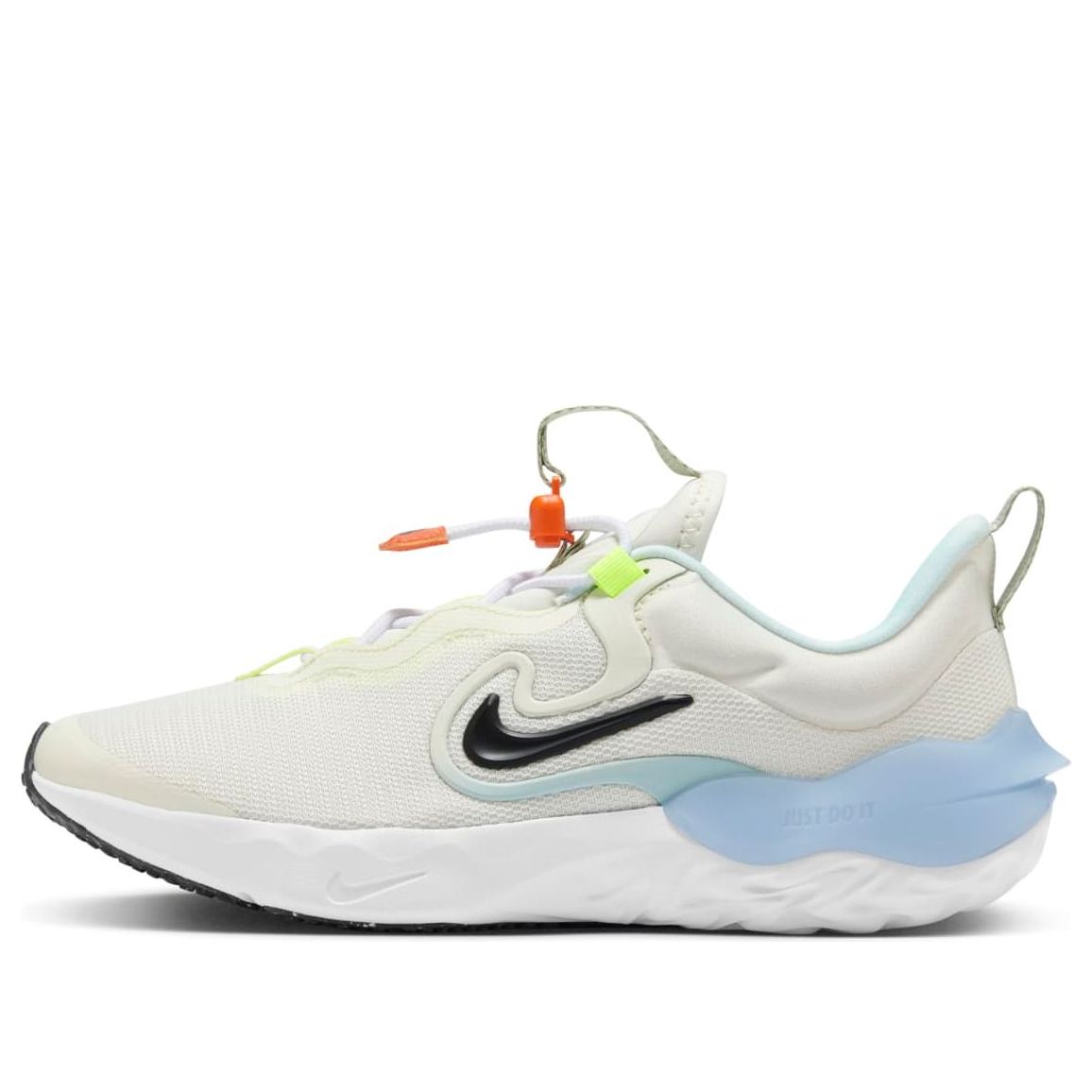 (Youth) Nike Run Flow SE 'White Black Glacier Blue' HV1803-101