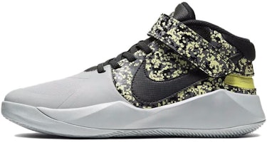 (Youth) Nike Team Hustle 'Grey Oreo Yellow' CU1519-001 (Youth) Nike Team Hustle 'Grey Oreo Yellow' CU1519-001