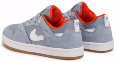 Shop Nike SB Alleyoop 輕便 低筒 滑板鞋 GS 灰藍白