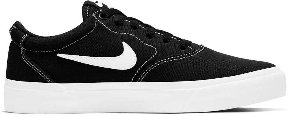 (Youth) Nike SB Skateboard Charge Canvas 'Black White' CQ0260-001 Order (Youth) Nike SB Skateboard Charge Canvas 'Black White' CQ0260-001