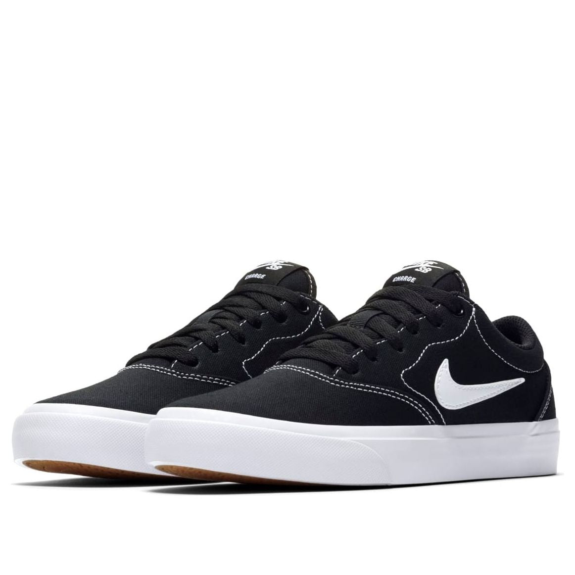 Lookbook (JR) 나이키 SB 차지 캔버스 블랙/화이트 CQ0260-001
