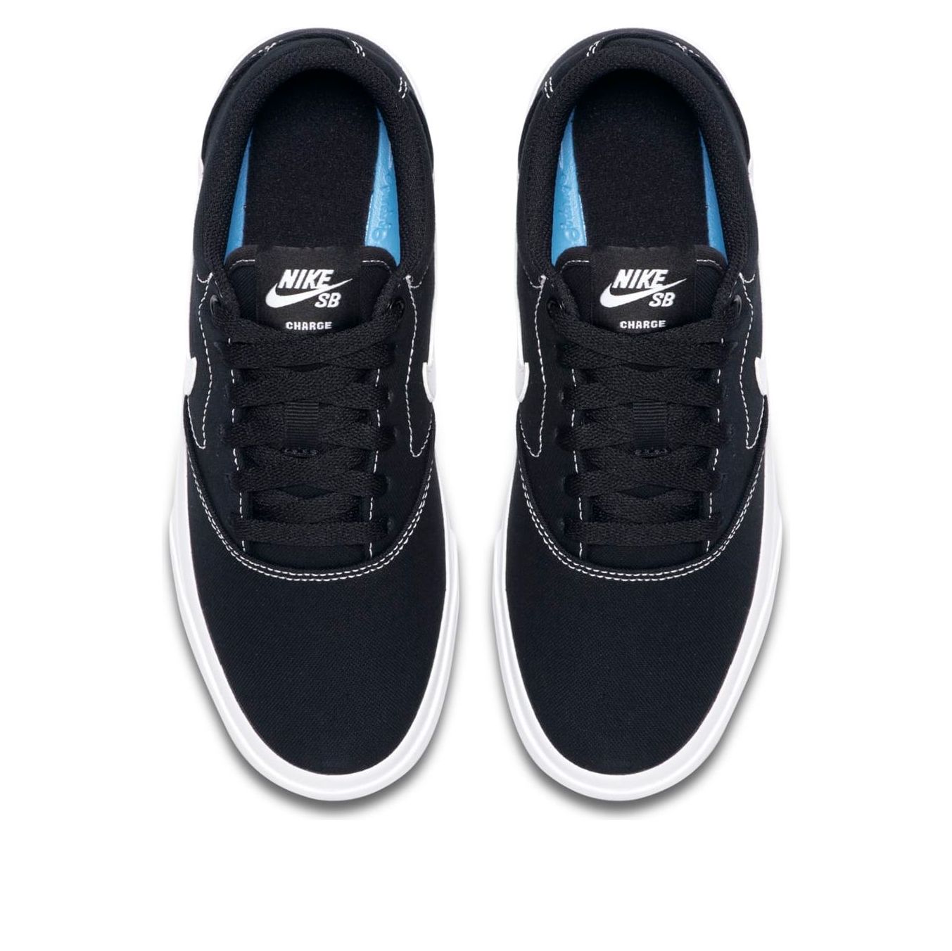 Shop (JR) 나이키 SB 차지 캔버스 블랙/화이트 CQ0260-001