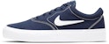 (JR) Nike SB Skateboard Charge Canvas 'Biru Hitam Putih' CQ0260-400