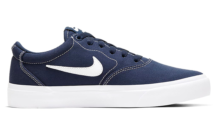 Order (JR) Nike SB Skateboard Charge Canvas ''Blauw Zwart Wit'' CQ0260-400