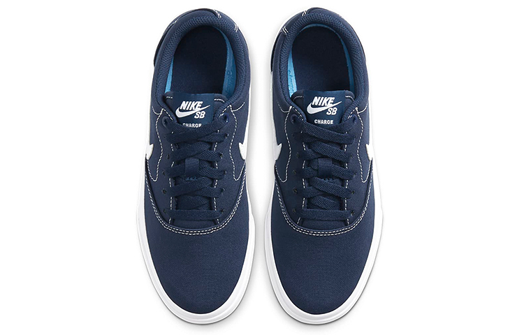 Shop (JR) Nike SB Skateboard Charge Canvas ''Blauw Zwart Wit'' CQ0260-400