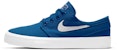 (JR) Nike SB Skateboard Zoom Stefan Janoski Canvas 'Biru Putih' 654861-406