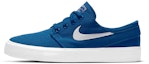 Buy (JR) Nike SB Skateboard Zoom Stefan Janoski Canvas 'Biru Putih' 654861-406