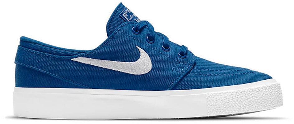 (JR) Nike SB Skateboard Zoom Stefan Janoski Canvas 'Biru Putih' 654861-406 Order (JR) Nike SB Skateboard Zoom Stefan Janoski Canvas 'Biru Putih' 654861-406