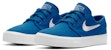 (JR) Nike SB Skateboard Zoom Stefan Janoski Canvas 'Biru Putih' 654861-406