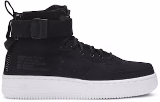 (Youth) Nike SF Air Force 1 Mid 'Black' AJ0424-004 (Youth) Nike SF Air Force 1 Mid 'Black' AJ0424-004