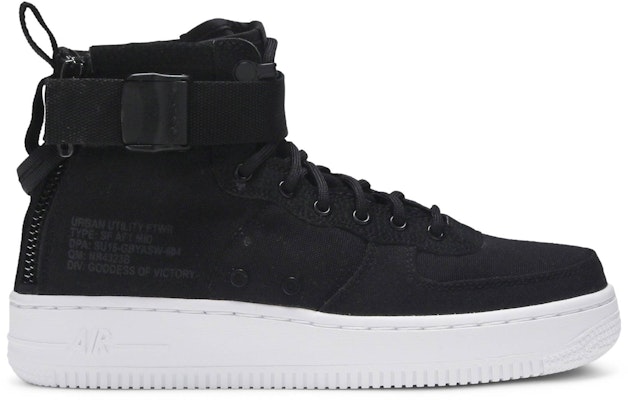 Nike air force sf 2025 black