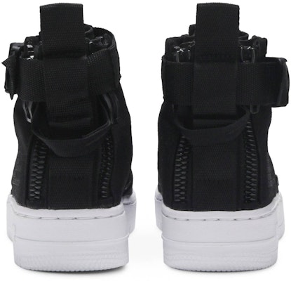 (JR) Nike SF Air Force 1 Mid 'Hitam' AJ0424-004 Details for (JR) Nike SF Air Force 1 Mid 'Hitam' AJ0424-004