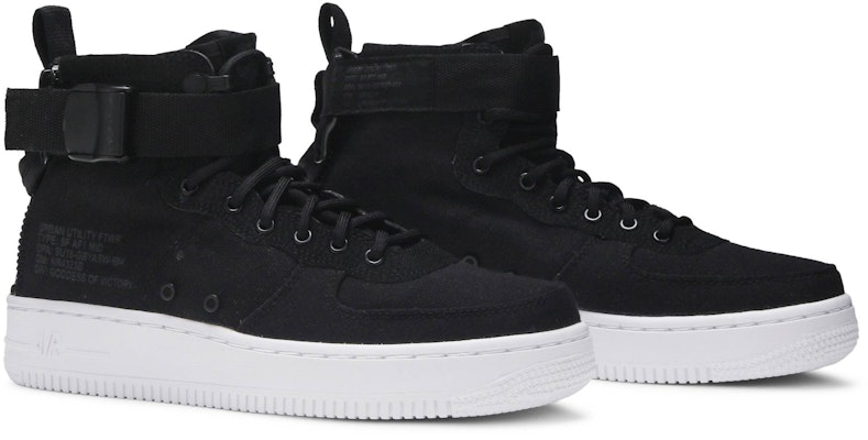 (JR) Nike SF Air Force 1 Mid 'Hitam' AJ0424-004 Cheap (JR) Nike SF Air Force 1 Mid 'Hitam' AJ0424-004