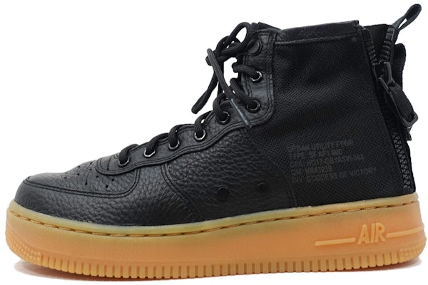 Nike Air Force 1 Mid 中筒 板鞋 GS 黑生膠 Buy Nike Air Force 1 Mid 中筒 板鞋 GS 黑生膠
