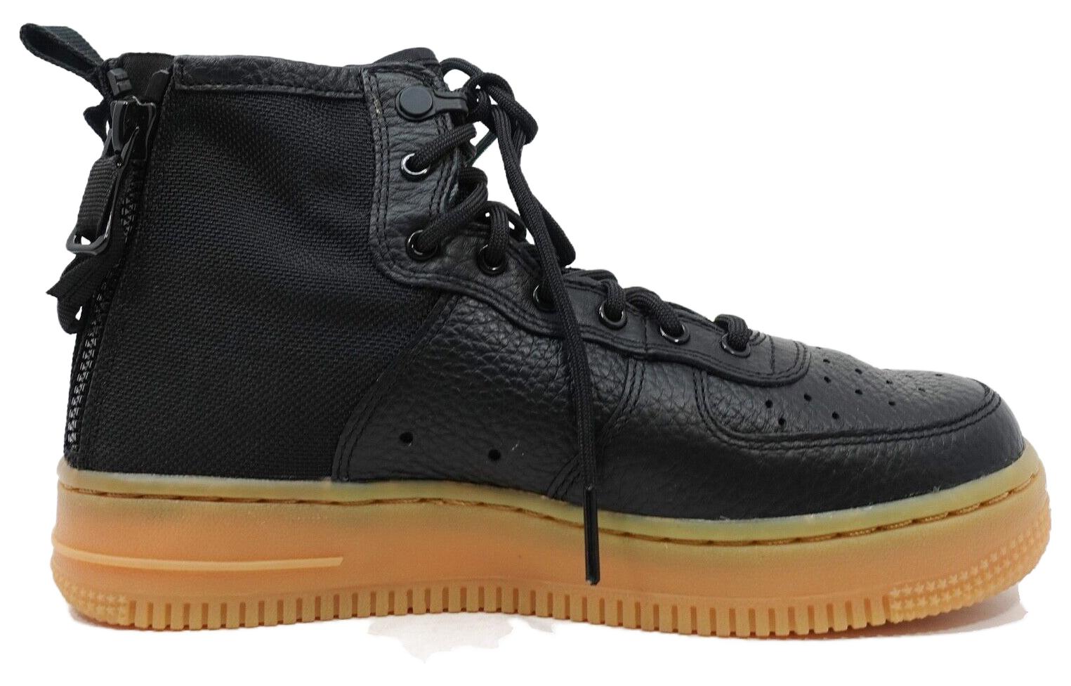 Order Nike Air Force 1 Mid 中筒 板鞋 GS 黑生膠
