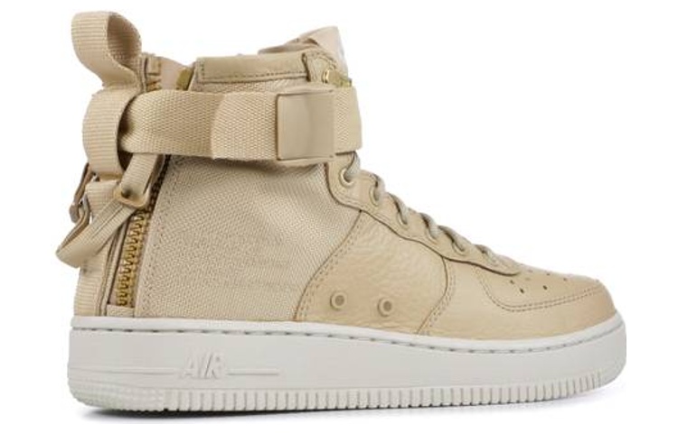 Shop (JR) 耐克SF空军一号中帮'Mushroom'米色鞋款 AJ0424-200