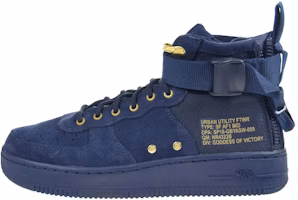 (Youth) Nike SF Air Force 1 Mid 'Obsidian' AJ0424-400 (Youth) Nike SF Air Force 1 Mid 'Obsidian' AJ0424-400