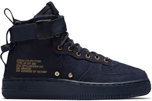 (Youth) Nike SF Air Force 1 Mid 'Obsidian' AJ0424-400 (Youth) Nike SF Air Force 1 Mid 'Obsidian' AJ0424-400