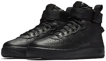 (JR) 나이키 SF 에어포스 1 미드 '트리플 블랙' AJ0424-003 Lookbook (JR) 나이키 SF 에어포스 1 미드 '트리플 블랙' AJ0424-003