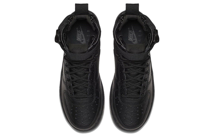 Shop (JR) 나이키 SF 에어포스 1 미드 '트리플 블랙' AJ0424-003