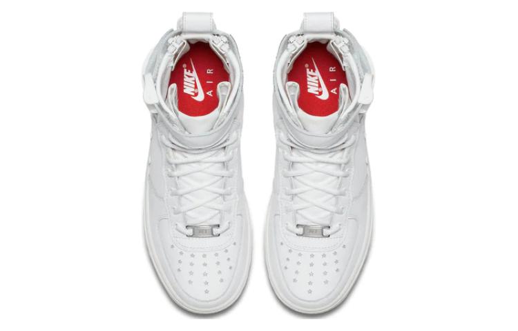(Youth) Nike SF Air Force 1 Mid QS 'Triple White' 圖 3